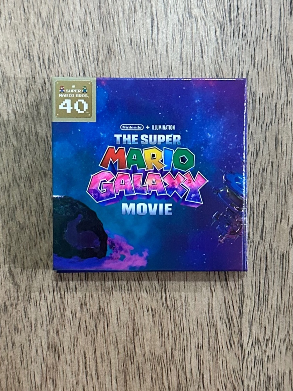 6 Super Mario Bros 40th ANNIVERSARY-TARGET Galaxy Movie Stickers 4 PACK